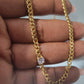 DAINTY CUBAN LINK ANKLET