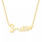 SMILE CHARM NECKLACE